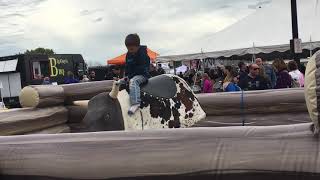 Mechanical Bull at Greenwood's Rock the Clock