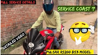 Pulsar rs 200 Vlog || Episode 02 || My  Second Video Of rs 200 || bike Service #viral #vlog #pulsar