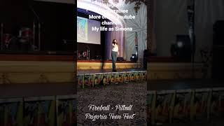 Fireball - Pitbull (live cover by Simona Vrabie at Prigoria Teen Fest)