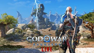 Vanaheim Crater & Unlocking the Mask - GMGOW - GOD OF WAR RAGNAROK live stream [PS5, 1440p]