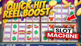 Quick Hit Reel Boost Slot Machine $3.00 Bet