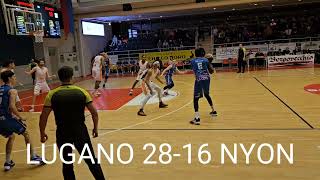 8° Partita di Basket SBL Men Campionato 2023/2024 LUGANO vs BBC NYON Highlights