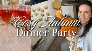 cosy Autumn dinner party | planning, fall recipes, decor ideas 🥧🍴🍂