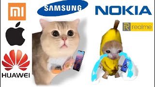 BANANA CAT CRYING and CUTE CAT MEOWING but famous phone ringtones