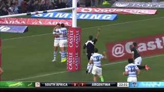 Juan Imhoff hat-trick against Springboks