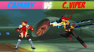 Shadaloo Cammy vs Crimson Viper 📡 Ikemen