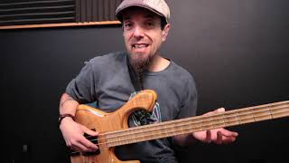 Root Position Chord Shapes for the 4-string bass