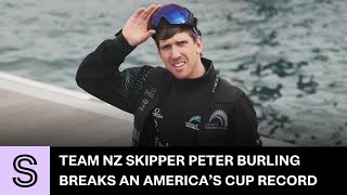 Team NZ skipper Peter Burling breaks an America’s Cup record  | Stuff.co.nz