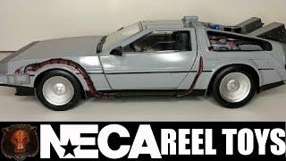 NECA Delorean Back To The Future Time Machine 1/16 Scale Die-cast Review