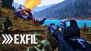 This NEW extractor shooter for causal & hardcore gamers was epic! Exfil : NEW GAMEPLAY