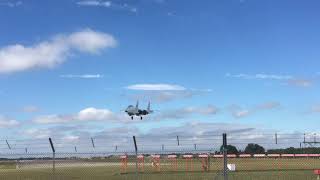 USAF McDonnell Douglas F-15 Eagle fighter jets at RAF Lakenheath