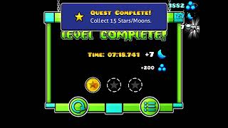 I completed the first floor of The Tower | Geometry Dash 2.2