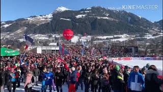 Ski Race in Hahnenkammrennen 2020