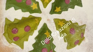 Ravioli a forma di Albero di Natale