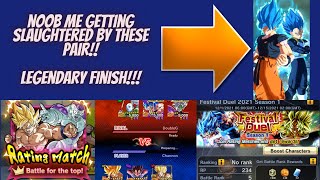 Get Totally Smashed Legendary Style - Dragon Ball Legends Gameplay! (Rated PvP) As A Noob #Android