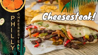 CÓMO HACER UN CHEESESTEAK! PREPARANDO UNA RECETA GRINGA!