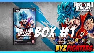 -AWAKENED PULSE- [FB01] Box 1 Unboxing DRAGON BALL SUPER CARD GAME FUSION WORLD