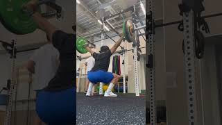 Overhead squat 6RM #shorts