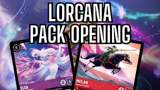 Opening My First Disney Lorcana Booster Packs!