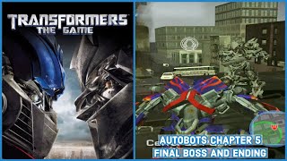 TRANSFORMERS THE GAME: AUTOBOTS CHAPTER 5 FINAL BOSS AND ENDING