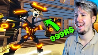 Wydałem 999R$ na MOCNY *BOUNTY MANGLE* we FNAF TOWER DEFENSE! 🔥