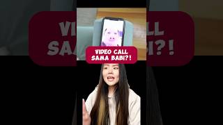 VIDEO CALL SAMA BABI?! | Jessica Natania #shorts