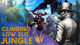 Climbing in low elo games - Silver IV - Nocturne, Volibear, Shyvana gameplay