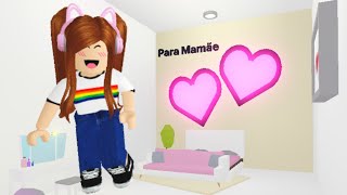 Roblox - DECORANDO O APÊ DA MINHA MÃE | PRESENTE PARA O DIA DAS MÃES (Adopt Me)