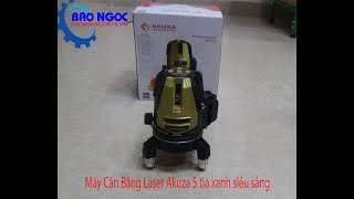 Máy Cân Bằng Laser Akuza 5 tia xanh siêu sáng mẫu mới- Siêu thị điện máy Bảo Ngọc