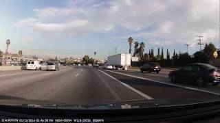 Near Miss with Semi Truck on Freeway