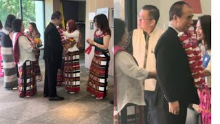 Mizoram CM Lalduhoma arrived at Maryland, USA