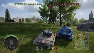 WoT console фармим на блек танках.