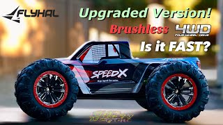 FlyHal XLF X03 Pro - 1/10 Brushless 4x4 Speed Test & Unboxing