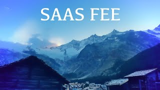 Saas Fee, Switzerland, Drone video,🇨🇭⛰️