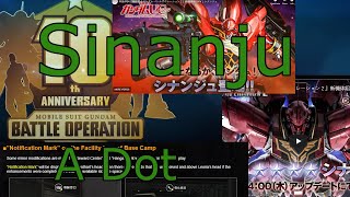 Special Update Sinanju! 10th Anniversary! A dot notification for rewards and Hangar.