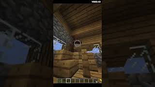 Minecraft: Cat shoots villager with shotgun #shorts #minecraft