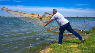 The secret of catching large numbers of tropical fish in northern wetlands!