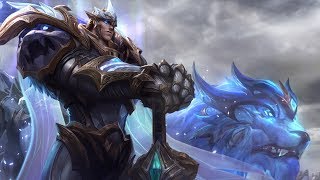 GOD-KING GAREN Login Theme