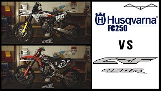 FC250 vs CRF450R | Why I am racing a 250 again