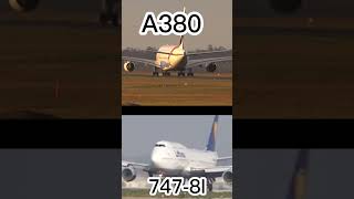 B747 vs A380