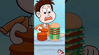 how to eat burger(Animation Meme)#memes #shorts