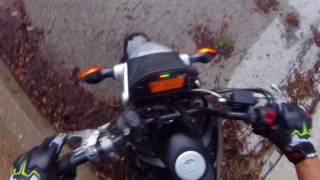 Wheelie'd home from work on my Grom