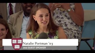 Natalie Portman Harvard commencement speech 2015