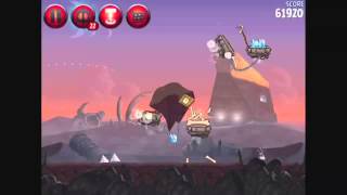 Angry Birds Star Wars 2 Level P2-S1 - Escape to Tatooine 3 Stars Walkthrough