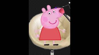 Asmr Pepa pig makeup routine #pepapig #asmr