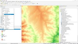 Extraer valores a puntos en QGIS