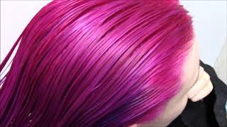 girlVSjapan goes Pink And Purple Hair .  Jayhair