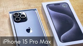 Apple iPhone 15 Pro Max Unboxing: Next-Level Innovation!