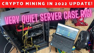 Crypto Mining 2022 SERVER CASE MINING RIG WITH FAN SPEED CONTROLLER & HIVE OS IS AWESOME! 香港加密貨幣挖礦