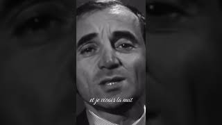 Charles Aznavour - Hier encore 💦 #charlesaznavour